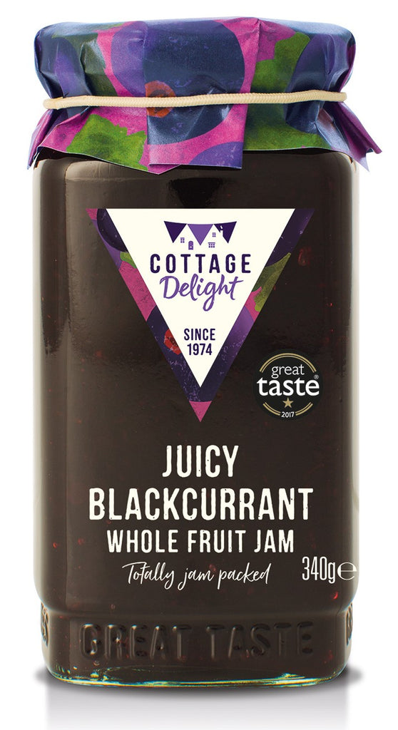 Cottage Delight Blackcurrant Extra Jam 340 g. - Cottage Delight -  - GOURMANDISE SL - 8.15