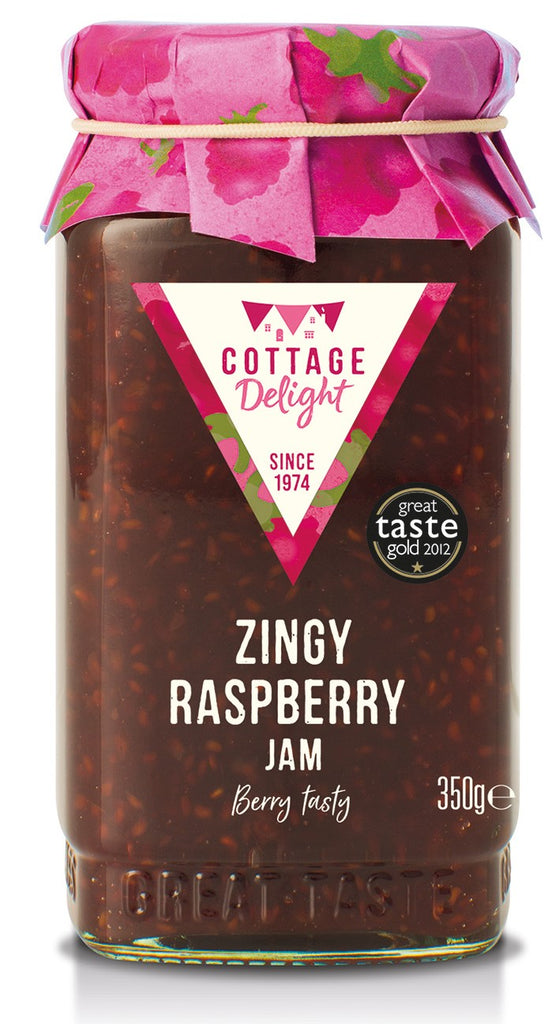 Cottage Delight Raspberry Extra Jam 340 g. - Cottage Delight -  - GOURMANDISE SL - 8.61
