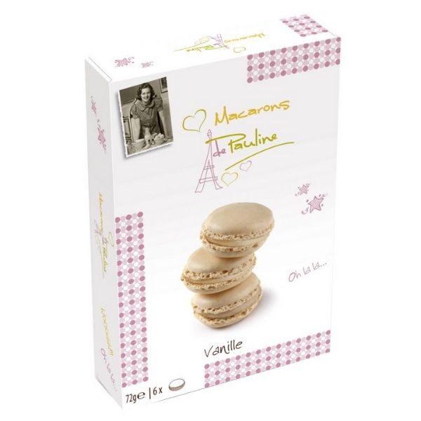 Macarons de Pauline vainilla 72 g. - Macarons de Pauline -  - GOURMANDISE SL - 5.36