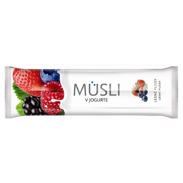 Musli yogurt Frutas del Bosque display 32 u. x 30 g. - Tekmar - Barras de cereales - GOURMANDISE SL - 0.54