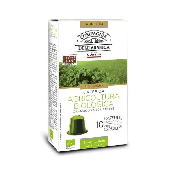 Agricultura Ecológica cápsulas (compatibles Nespresso) - Compagnia dell'Arabica - Café - GOURMANDISE SL - 5.36