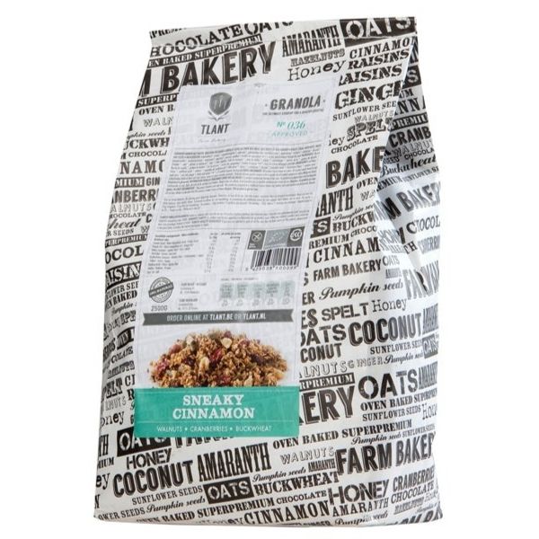Granola Sneaky Cinnamon 2500 g. - Tlant - Cereales y muesli - GOURMANDISE SL - 64.26