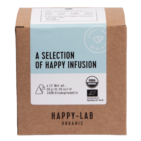 Selección Orgánica de Infusiones - Happy-Lab - Té e infusiones - GOURMANDISE SL - 9.03