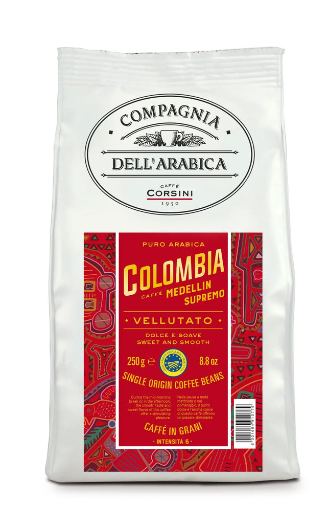 Café Colombia en Grano 250 g. - Compagnia dell'Arabica - Café - GOURMANDISE SL - 10.69