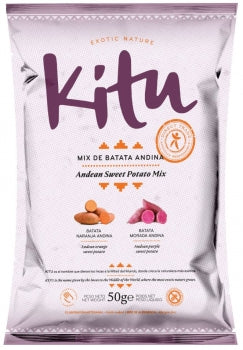 Kitu Mix de Batata Andina 50 g. - Kitu Snacks - Chips - GOURMANDISE SL - 3.04