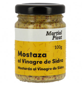 Mostaza Entier al Vinagre de Sidra 100 g. - Martial Picat - Mostaza - GOURMANDISE SL - 2.91