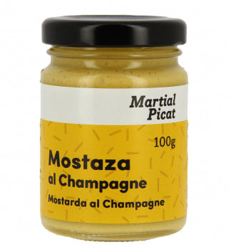 Mostaza al Champagne 100 g. - Martial Picat - Mostaza - GOURMANDISE SL - 2.91
