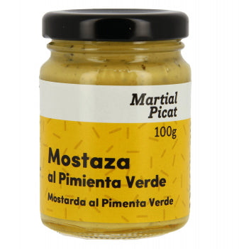 Mostaza de Pimienta Verde 100 g. - Martial Picat - Mostaza - GOURMANDISE SL - 2.91