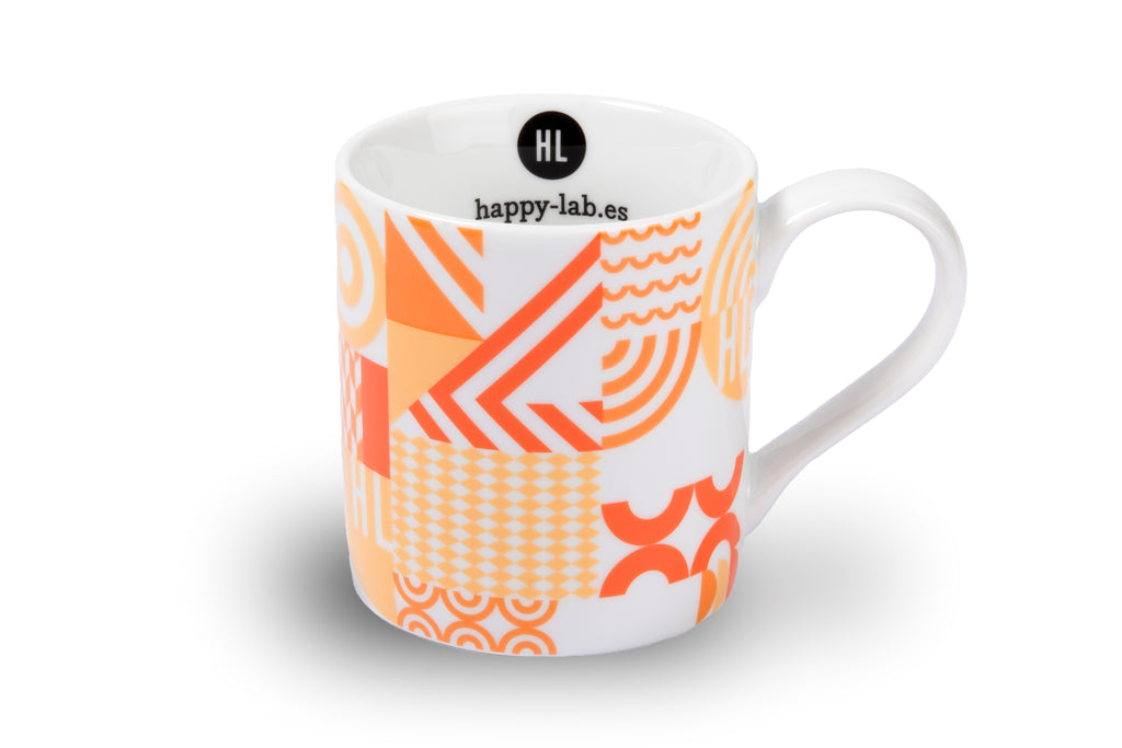 Taza naranja Happy-Lab - Happy-Lab -  - GOURMANDISE SL - 10.36