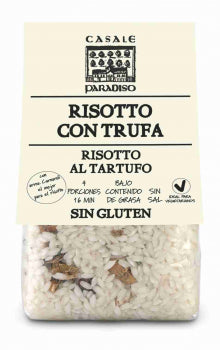 Risotto al tartufo 300 g. - Casale Paradiso - Risotto - GOURMANDISE SL - 6.43