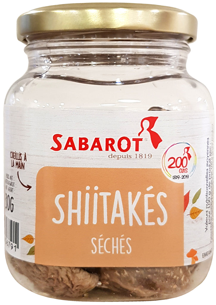 Setas Sabarot shiitake 40 g. - Sabarot - Setas - GOURMANDISE SL - 4.59