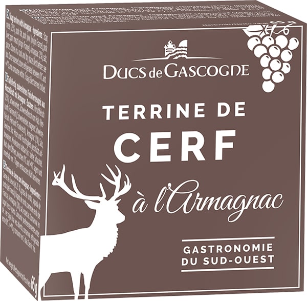 Tarrina ciervo (Cerf) al armagnac 65 g. - Ducs de Gascogne - Foie gras - GOURMANDISE SL - 3.21