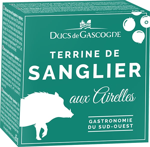 Tarrina jabali (sanglier) 65 g. - Ducs de Gascogne - Foie gras - GOURMANDISE SL - 3.21
